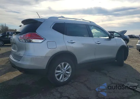 2015 Nissan Rogue S from USA, damaged, VIN KNMAT2MV8FP545358